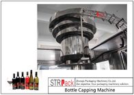 Rotary Crimping Electric ROPP Capping Machine 6 Kepala Untuk Botol Tutup Aluminium