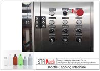 Mesin Pembungkus Botol Rotary Tingkat Berkualitas Tinggi Untuk Botol Pestisida 50ml-1L 120 CPM