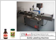 Mesin Pelabelan Botol Bulat Self Adhesive Vertikal Dengan Kontrol PLC 120 BPM