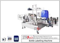 Mesin Pelabelan Botol Sisi Ganda Otomatis Untuk Deterjen Minyak / Drum Sampo 5-25L