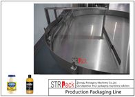 Industri 50ml-5L Putaran Botol Mesin Pengemasan Botol Feeding Turntable