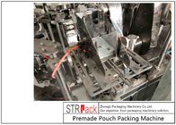 Mesin Pengemasan Pasta Tomat Otomatis Doypack Pouch Rotary Packing Machine Dengan Kontrol PLC untuk Pengemasan Makanan Cair