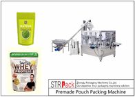 Auto milk Powder Tea Powder Coffee Powder Packaging Machine Untuk Stand Up Zipper Pouch 5.5 KW