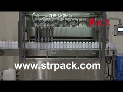 Continuous Motion Tracking Mesin Pengisian Cairan Volumetrik untuk Botol Saus Minyak Inline Filler