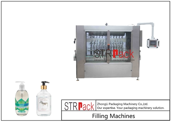 Mesin Pengisi Gel Pembersih Tangan 3KW 3200B / H 2300mm
