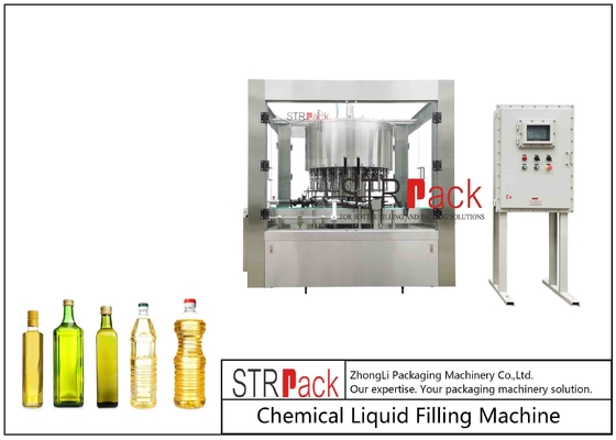 Mesin Capping Pengisian Monoblock Minyak Goreng Otomatis 8000bph 100ml - 1000ml