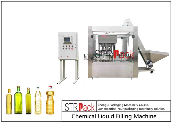Mesin Capping Pengisian Monoblock Minyak Goreng Otomatis 8000bph 100ml - 1000ml
