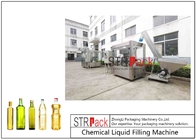 8000bph 100ml-1000ml Automatic Edible Oil Rotary Monoblock Filling Capping Machine