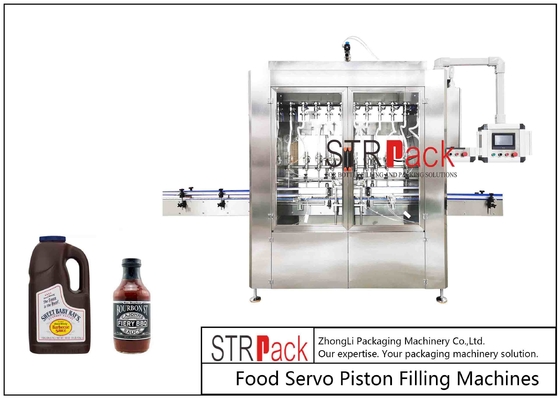 Tingkat Kebisingan Mesin Pengisi Pasta ≤70dB Dengan Dimensi 1000 * 800 * 1800mm 30 - 50 Botol / Min