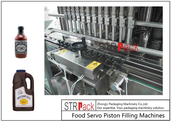 Tingkat Kebisingan Mesin Pengisi Pasta ≤70dB Dengan Dimensi 1000 * 800 * 1800mm 30 - 50 Botol / Min