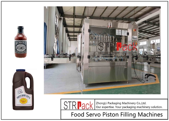 Tingkat Kebisingan Mesin Pengisi Pasta ≤70dB Dengan Dimensi 1000 * 800 * 1800mm 30 - 50 Botol / Min