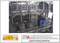 Net Weigh 6 Head Liquid Filling Machine Untuk Bahan Kimia Pestisida Dan Mesin Pengisian Cairan Otomatis Pupuk