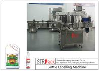 Mesin Pelabelan Botol Otomatis Perekat Diri Untuk Label Panel Depan Dan Belakang