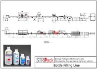 Jalur Pengisian Botol Agrochemica / Jalur Mesin Pengisian Pestisida Cair Berkecepatan Tinggi