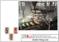 Granule Weighing Candy Filling Machine Line Dengan Mesin Penyegel Cap Induksi