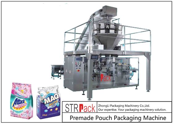 Granules Premade Bag Packaging Machine Mesin pengemasan kantong
