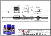 Minyak Pelumas Jalur Pengisian Otomatis 5L - 30L Net Weigh Filling Machine