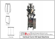 Mesin Pengemasan Granul Keripik Kentang Vertikal Untuk Pengukuran Presisi Tinggi Dengan Timbangan Kombinasi Multi-Kepala