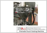 Auto milk Powder Tea Powder Coffee Powder Packaging Machine Untuk Stand Up Zipper Pouch 5.5 KW
