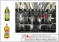 Mesin Pengisian Piston Minyak Zaitun Sayur 5 Liter yang Dapat Dimakan Servo Motor Driving