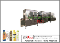 1200Cans / H 600ml Aerosol Filling Machine Untuk Produksi Semprot Tabir Surya