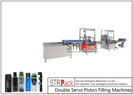 750ml Aerosol Spray Filling Machine Air Freshener Filling Machine 3600cans / H