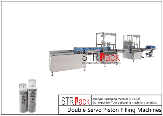 50ml Liquid Aerosol Filling Line Mesin Semprot Tabir Surya Medis 60botol / Min