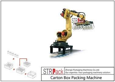Sistem Palletising Robot Karton Otomatis Untuk Penumpukan Kimia Makanan Industri